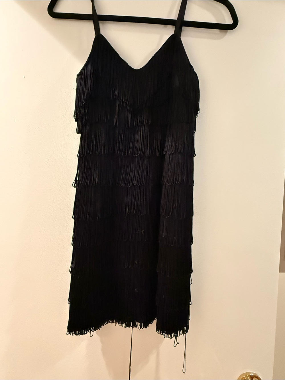 Black Women’s Fringe dress - XL